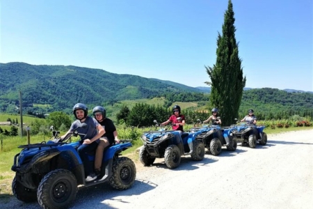 Quad Tour ATV Adventure in Chianti from Florence with Lunch and Wine Tasting included